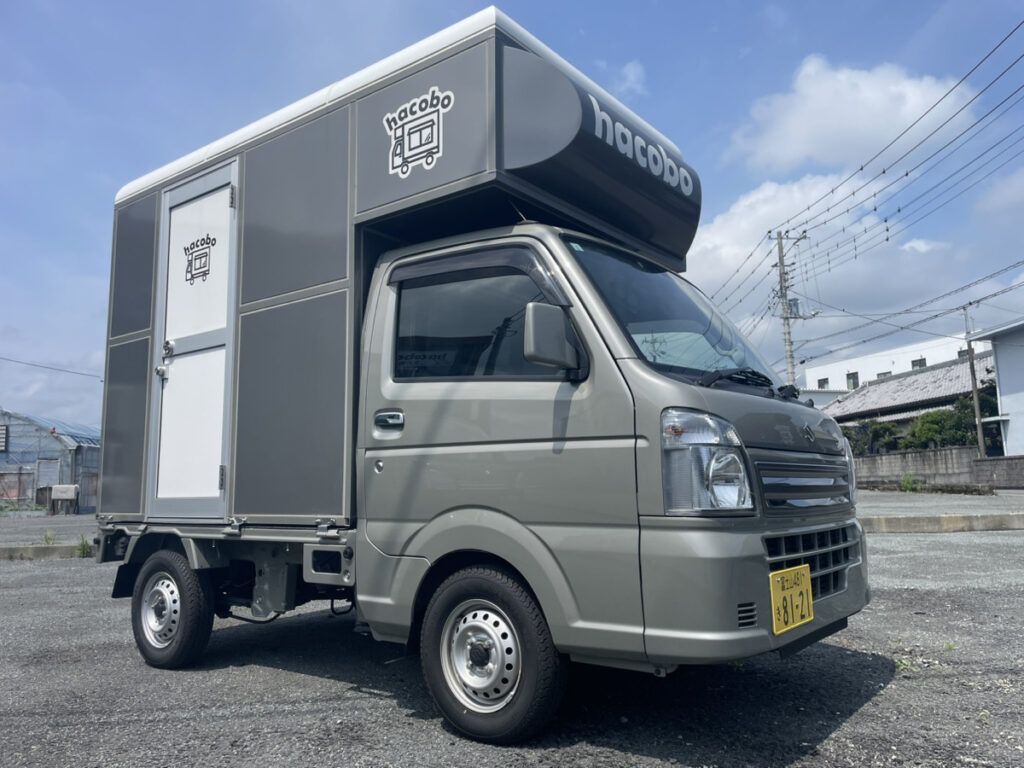 ケーアイ工業様が製造するキッチンカー用ボックス